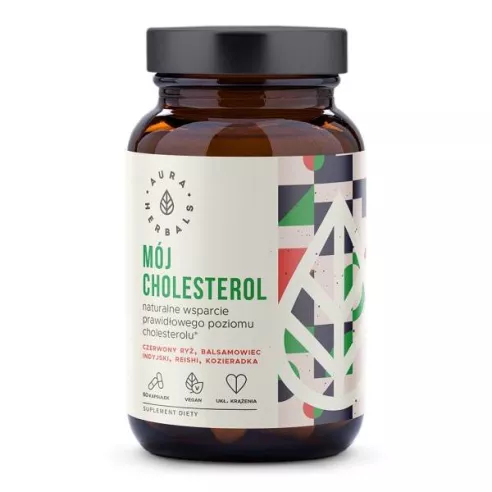 Mój Cholesterol, 60 kapsułek. Aura Herbals