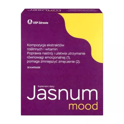 Jasnum Mood, 30 kapsułek. UPS