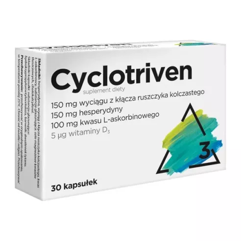 Cyclotriven, 30 kapsułek. Aflofarm