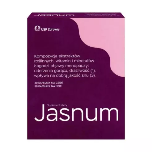 Jasnum JA, 60 kapsułek. USP Zdrowie