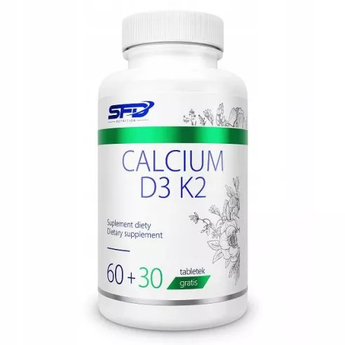 SFD Calcium D3 K2, 90 tabletek.