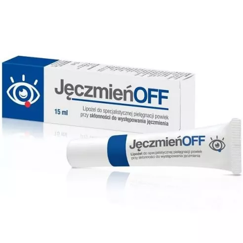 Jęczmień OFF Lipożel na powieki, 15 ml. Verco