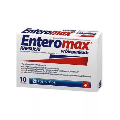 Enteromax, 10 kapsułek. Pharmasis