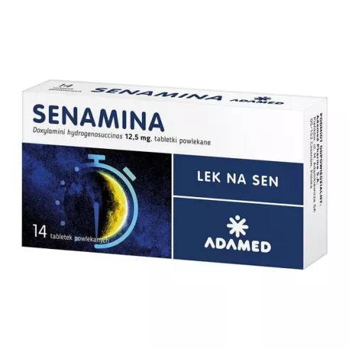 Senamina, 14 tabletek. Adamed