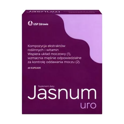 Jasnum Uro, 60 kapsułek. UPS