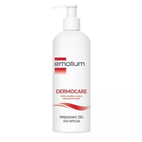 Emolium Dermocare - Kremowy ŻEL do mycia, 400 ml. 