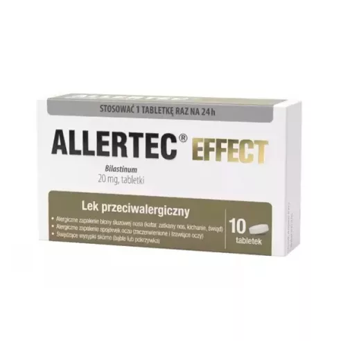 Allertec EFFECT, 10 tabletek. Polpharma