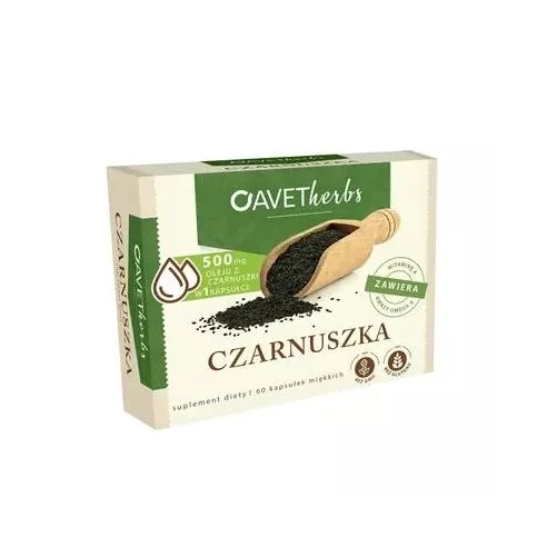 Czarnuszka, 60 kapsułek. Avet Herbs