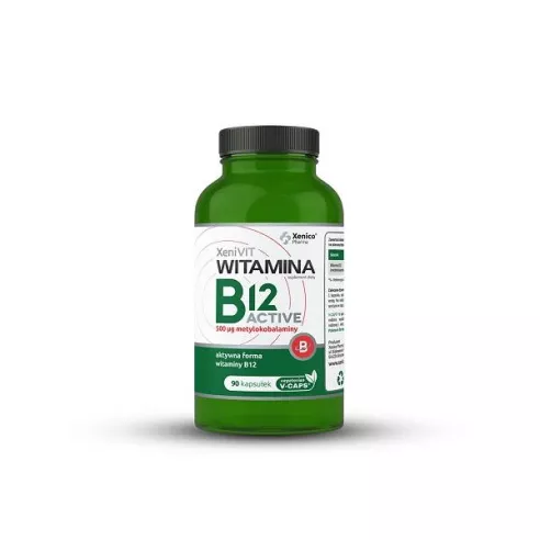 Witamina B12 Active, 90 kapsułek. Xenivit