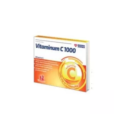 Vitaminum C 1000, 15 kapsułek. Rodzina Zdrowia