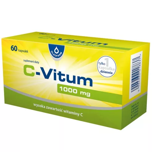 C-Vitum 1000 mg. 60 kapsułek. Oleofarm