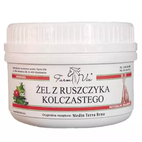 Żel z Ruszczyka Kolczastego, 350 ml. Farm-Vix