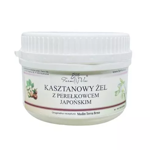 Żel Kasztanowy z Perełkowcem Japońskim, 350 ml. Farm-Vix