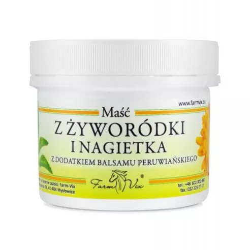 Maść z Żyworódki i Nagietka, 150 ml. Farm-Vix