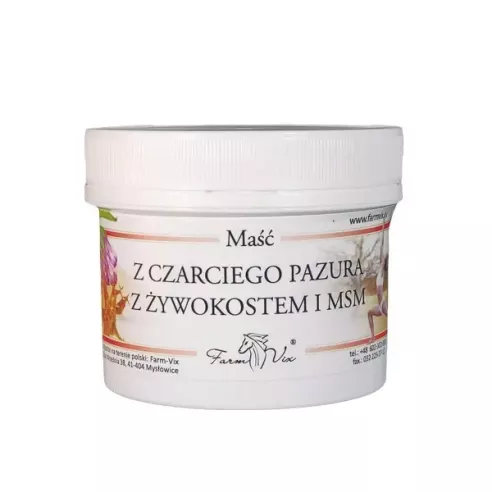 Maść Czarci Pazur z Żywokostem i MSM, 150 ml. Farm-Vix