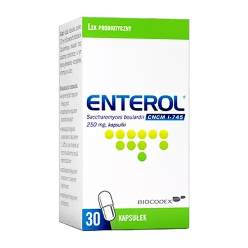 Enterol 250, 30 kapsułek.