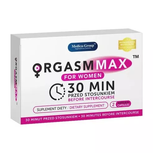 OrgasmMAX for Women, 2 kapsułki. Medica Group