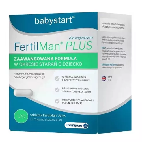 Babystart FertilMan Plus, 120 tabletek. Medimes