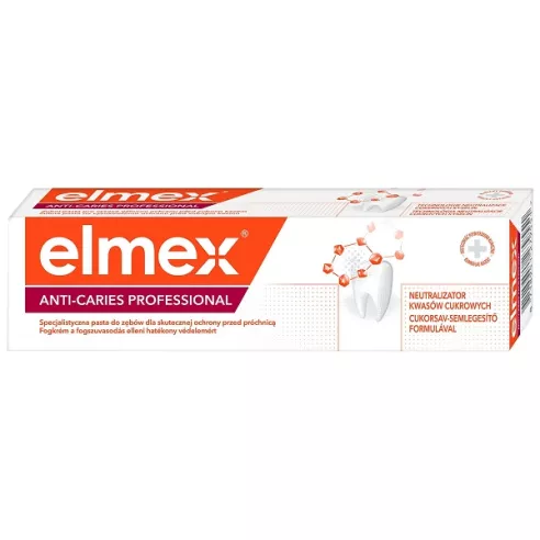 Elmex Professional Anti-Caries - PASTA do zębów 75 ml.