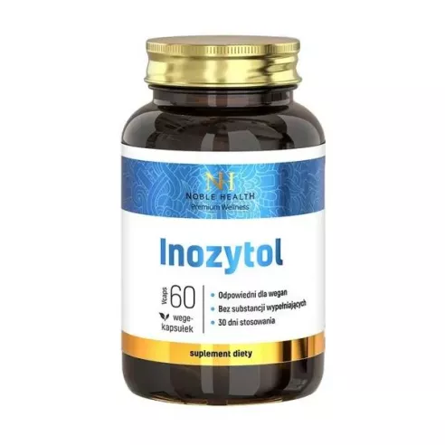 Inozytol. 60 kapsułek. Noble Health