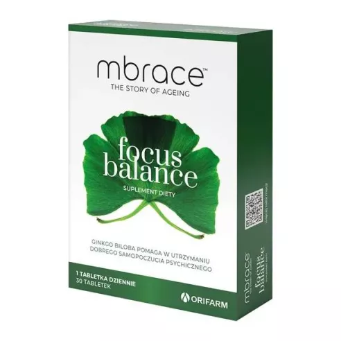 Mbrace Focus Balance, 30 tabletek. Orifarm