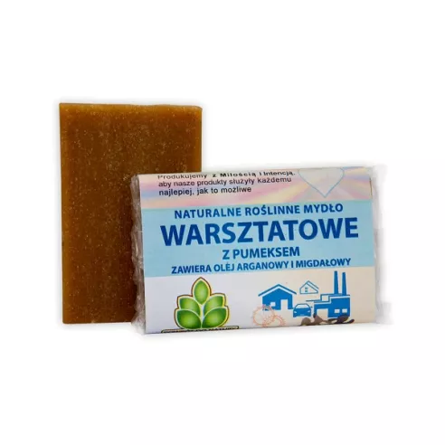 Naturalne mydło warsztatowe z pumeksem, 100 g. Powrót do Natury