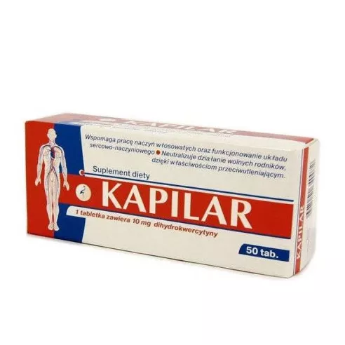 Kapilar, 50 tabletek. Alter Medica