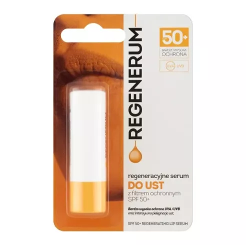 Regenerum, regeneracyjne serum do ust SPF50+, 1 sztuka. Aflofarm