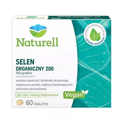 Selen organiczny 100,  100 tabletek. Naturell