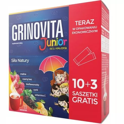 Grinovita/GRIPOVITA Junior, 13 saszetek .