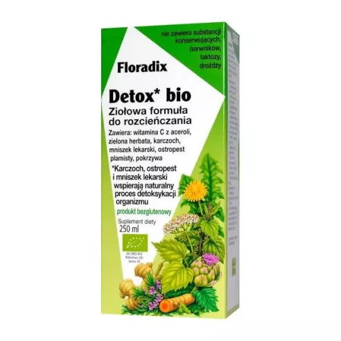 Floradix Detox Bio, 250 ml.