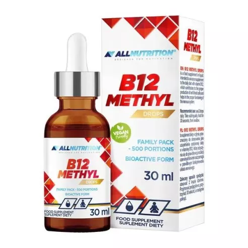 B12 Methyl Krople, 30 ml. AllNutrition