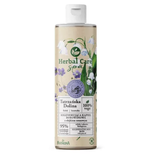 Herbal Care SPA Płyn do kąpieli tatrzańska Dolina, 400 ml. Farmona