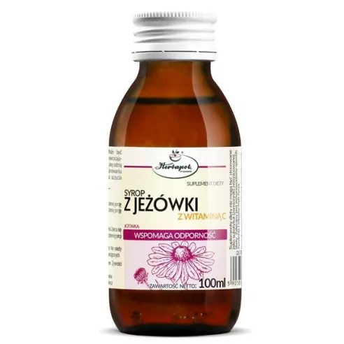 Syrop z Jeżówki z witaminą C, 100 ml. Herbapol Kraków