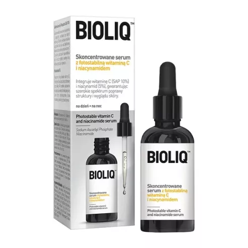 Bioliq PRO skoncentrowane serum z witaminą C i niacynamidami, 20 ml.