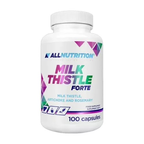 Milk Thistle FORTE, 100 kapsułek. AllNutrition