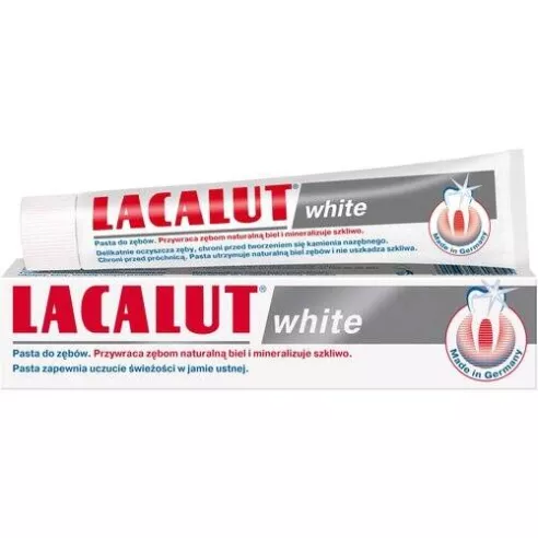 Lacalut White, PASTA do zębów, 75 ml.