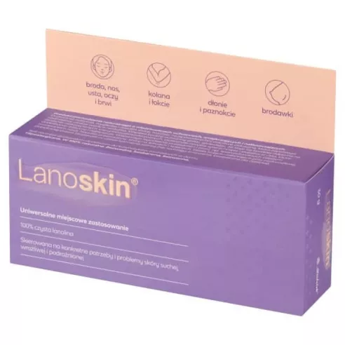 LanoSkin, czysta lanolina, 30 g. Ziołolek