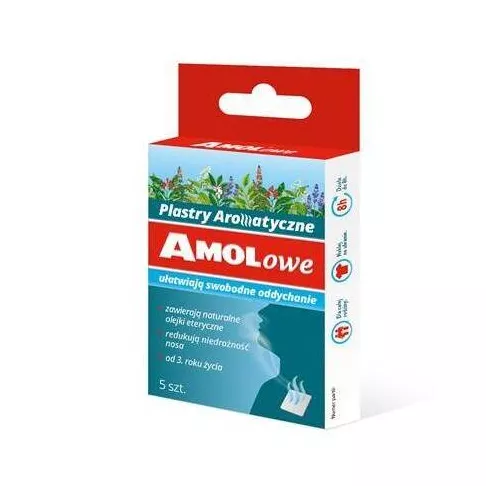 Amolowe plastry aromatyczne, 5 sztuk.