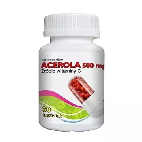 Acerola 500 mg. 60 kapsułek. Gorvita