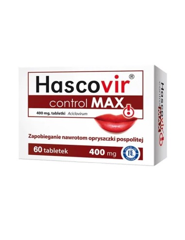 kopia Hascovir ControlMax, 60 tabletek. Hasco