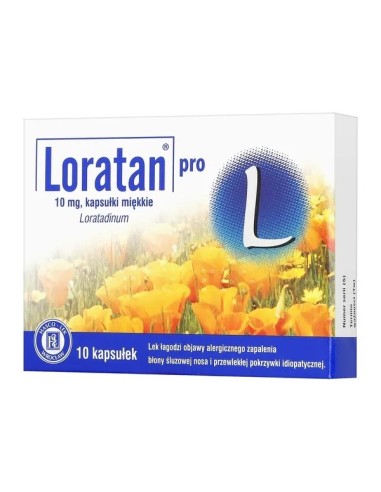 Loratan Pro, 10 kapsułek. Hasco