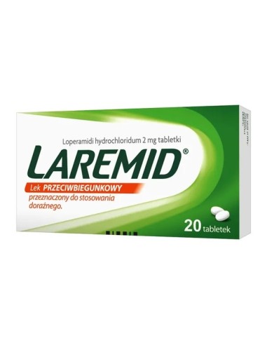 Laremid 2 mg. 20 tabletek.