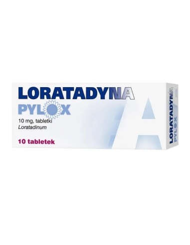 Loratadyna Pylox, 10 tabletek. Galena