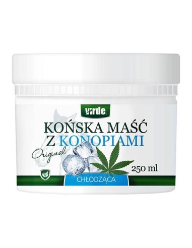 Maść Końska z Konopiami Chłodząca, 250 ml. Virde