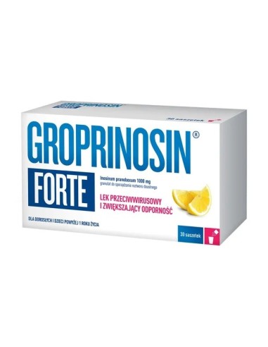 Groprinosin Forte, 30 saszetek.