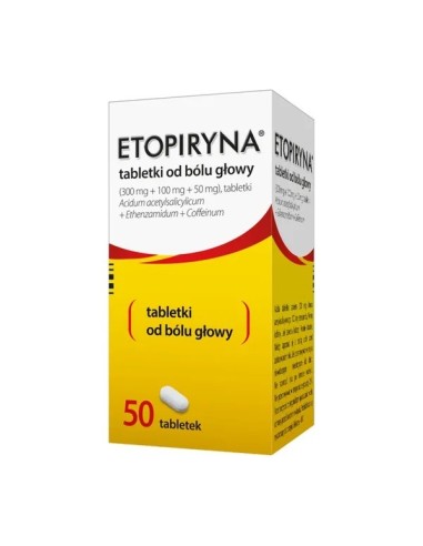 Etopiryna, 50 tabletek. Polpharm aOTC