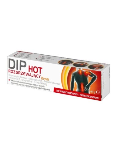 Dip Hot Krem Rozgrzewający, 67 g. THE MENTHOLATUM