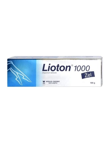 Lioton 1000 - ŻEL z heparyną, 100 g.