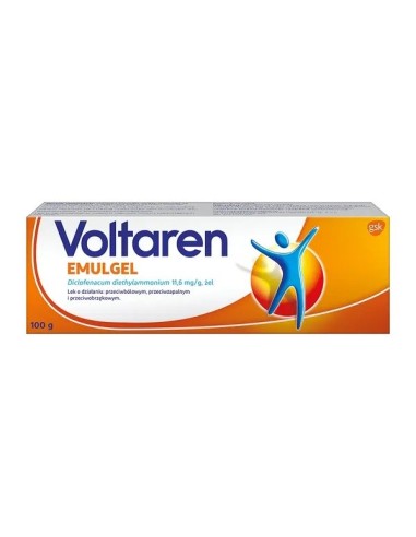 Voltaren Emugel 1%, Żel, 100 g.